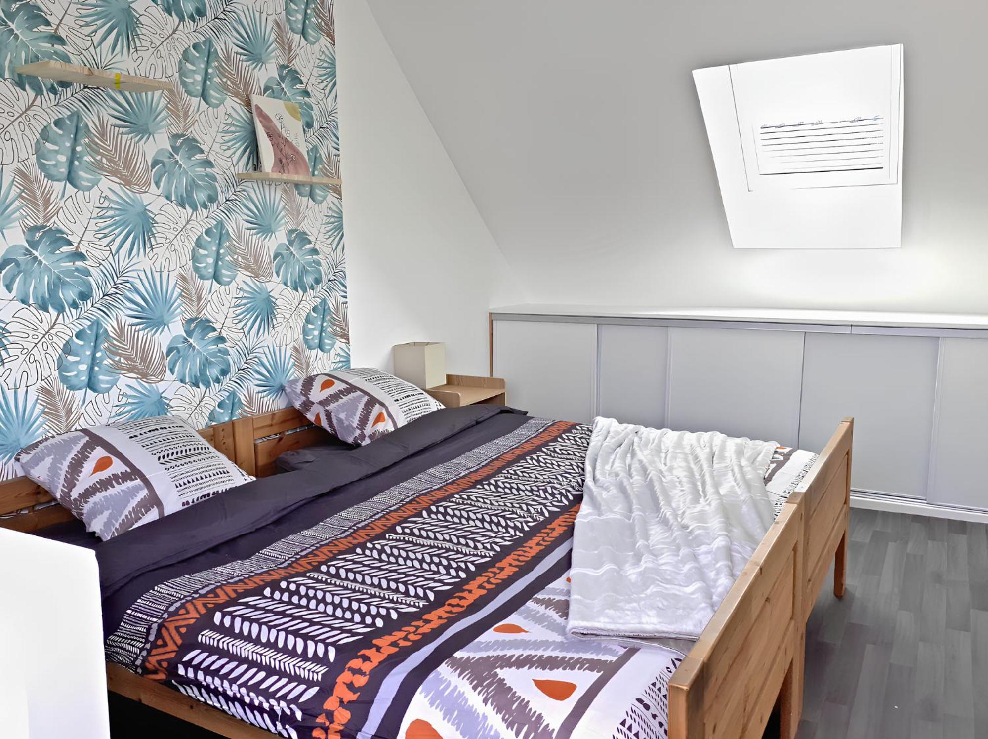 L'Artistique, 4 Lits, 2 Chambres, Stationnement Gratuit, Spacieux, Atypique Amiens Ngoại thất bức ảnh